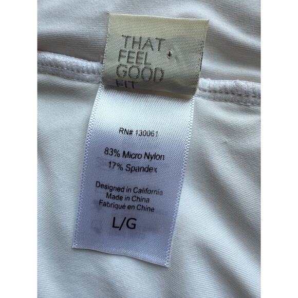 L*SPACE Izzie Smocked Bikini Top in Bright Floral Print Size Large - Picture 8 of 9